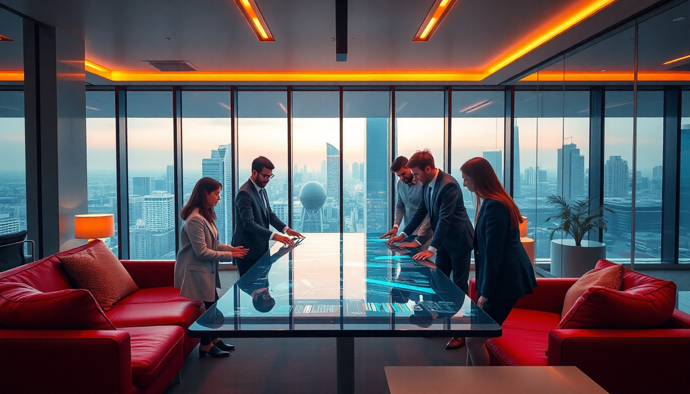 Professional showcase