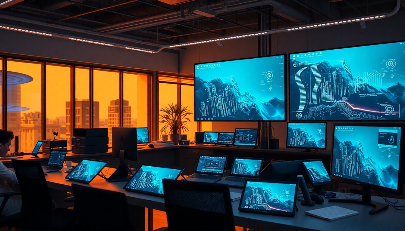 Professional showcase