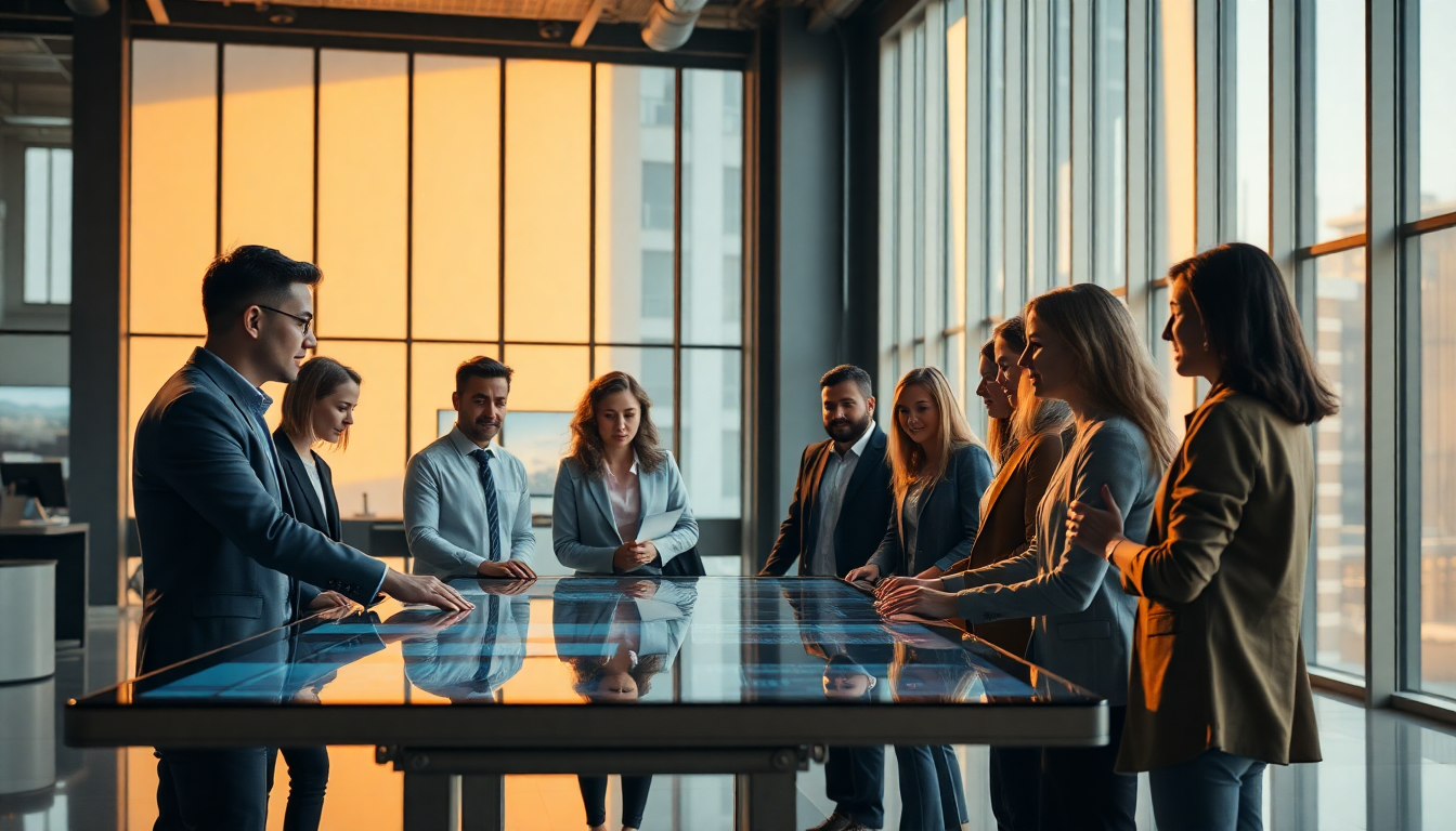 Professional showcase