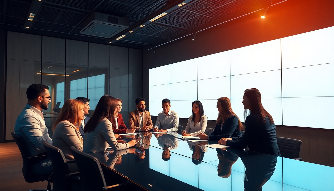 Professional showcase