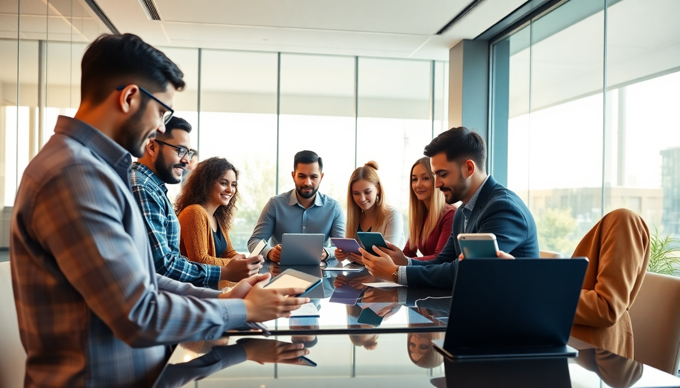 Professional showcase