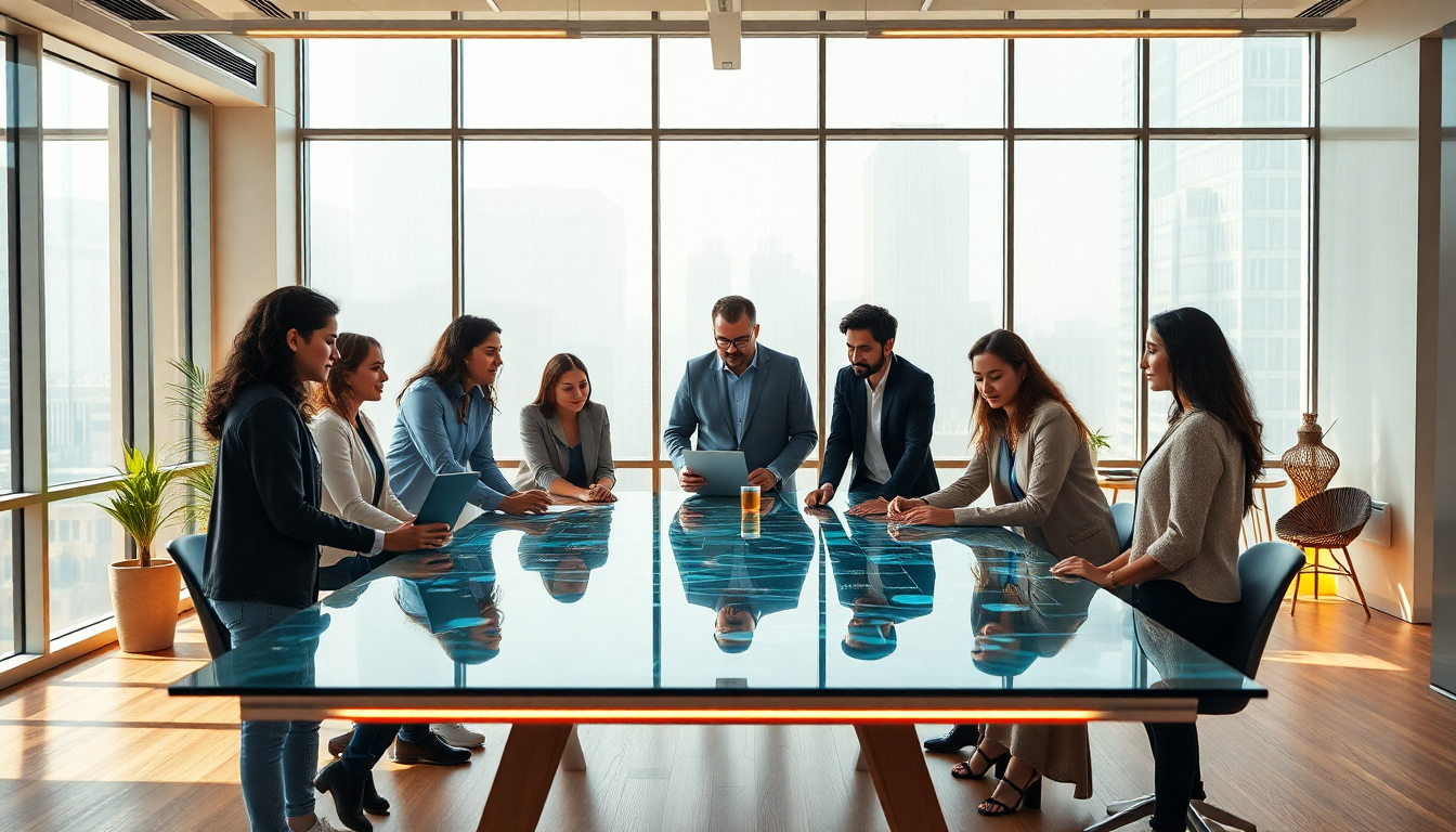 Professional showcase