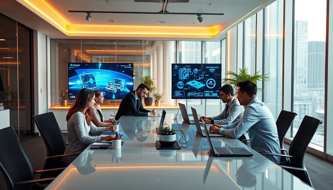 Professional showcase