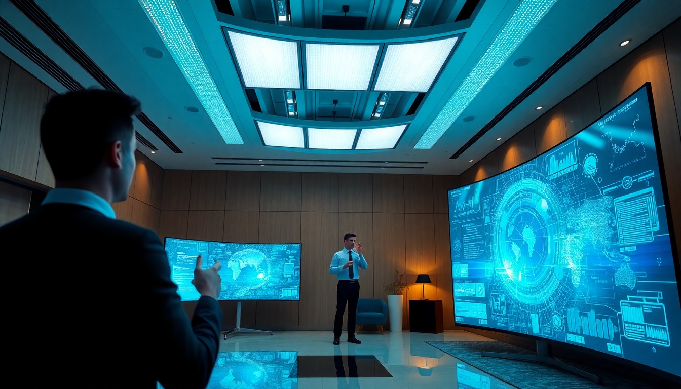 Professional showcase