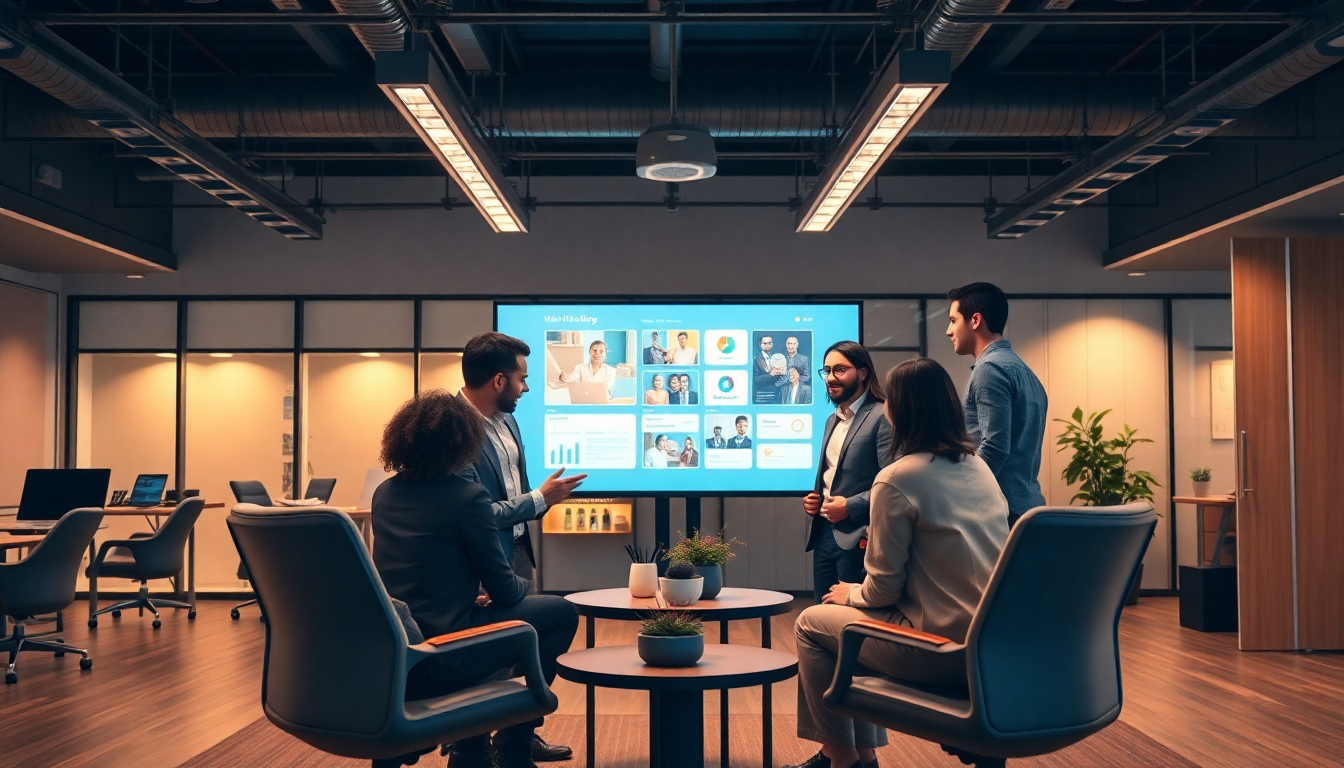 Professional showcase