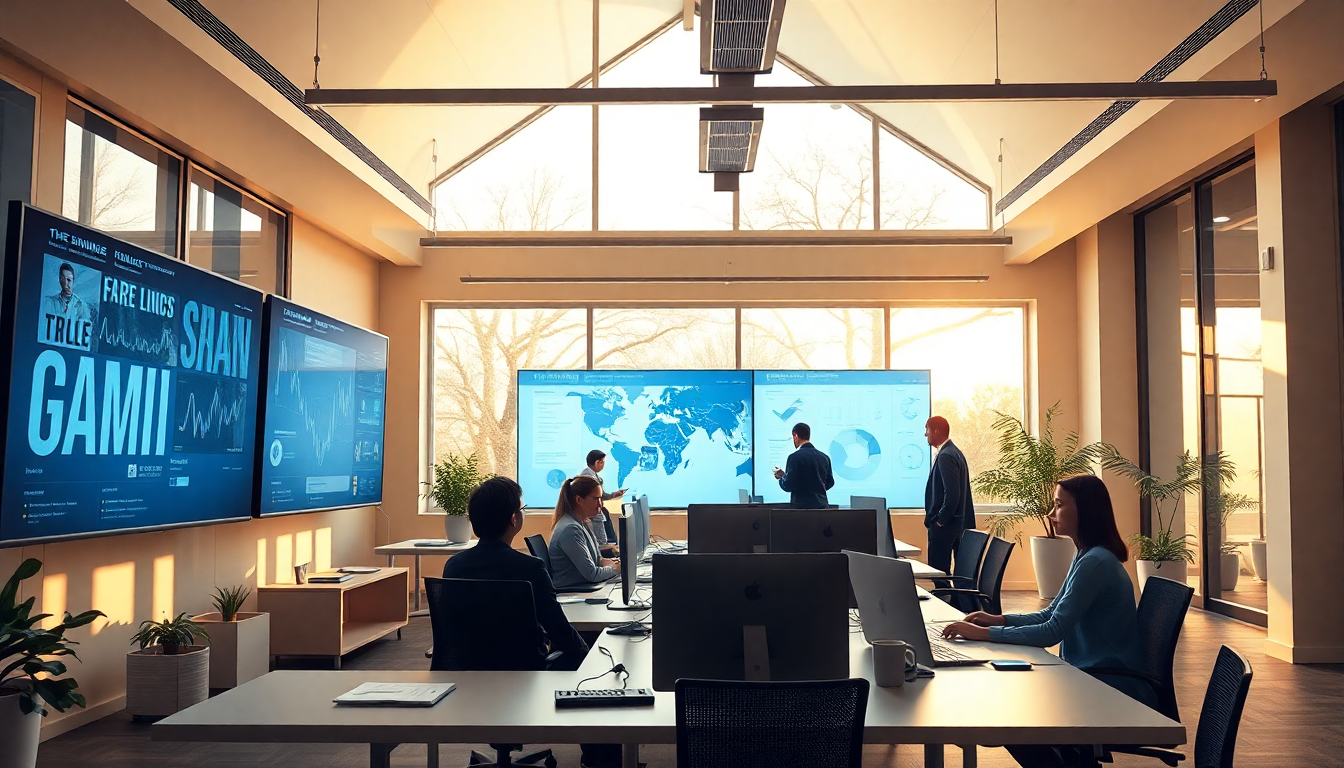 Professional showcase