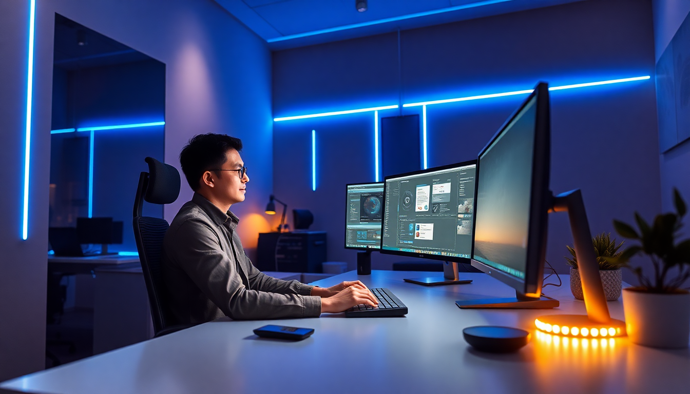 Professional showcase