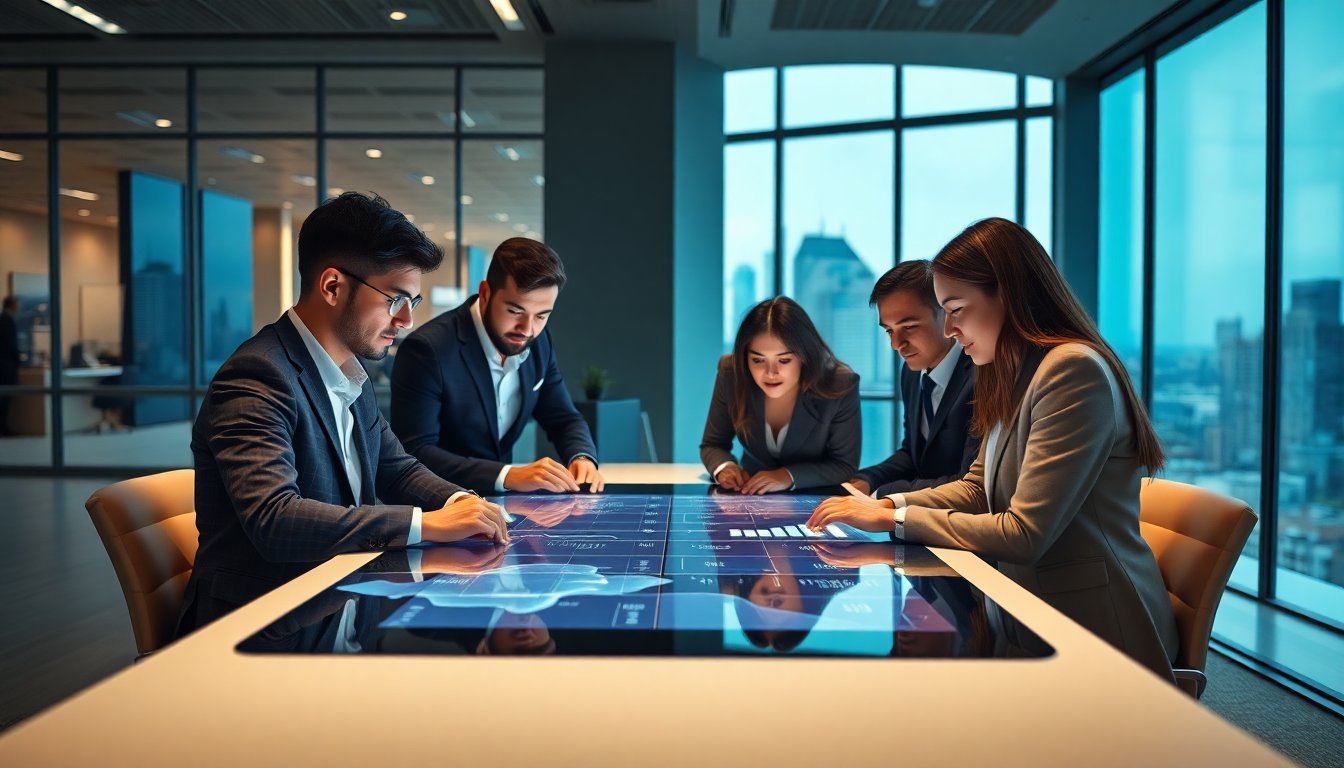 Professional showcase