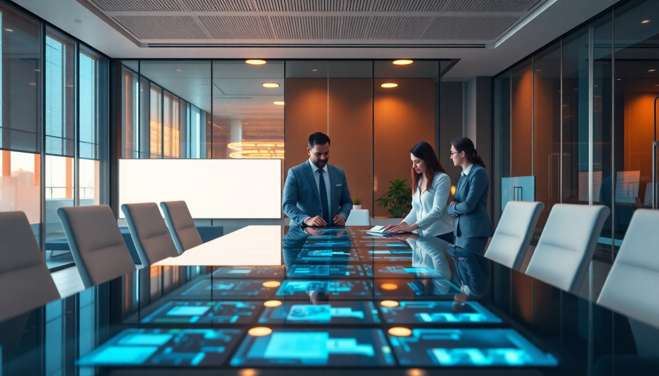 Professional showcase