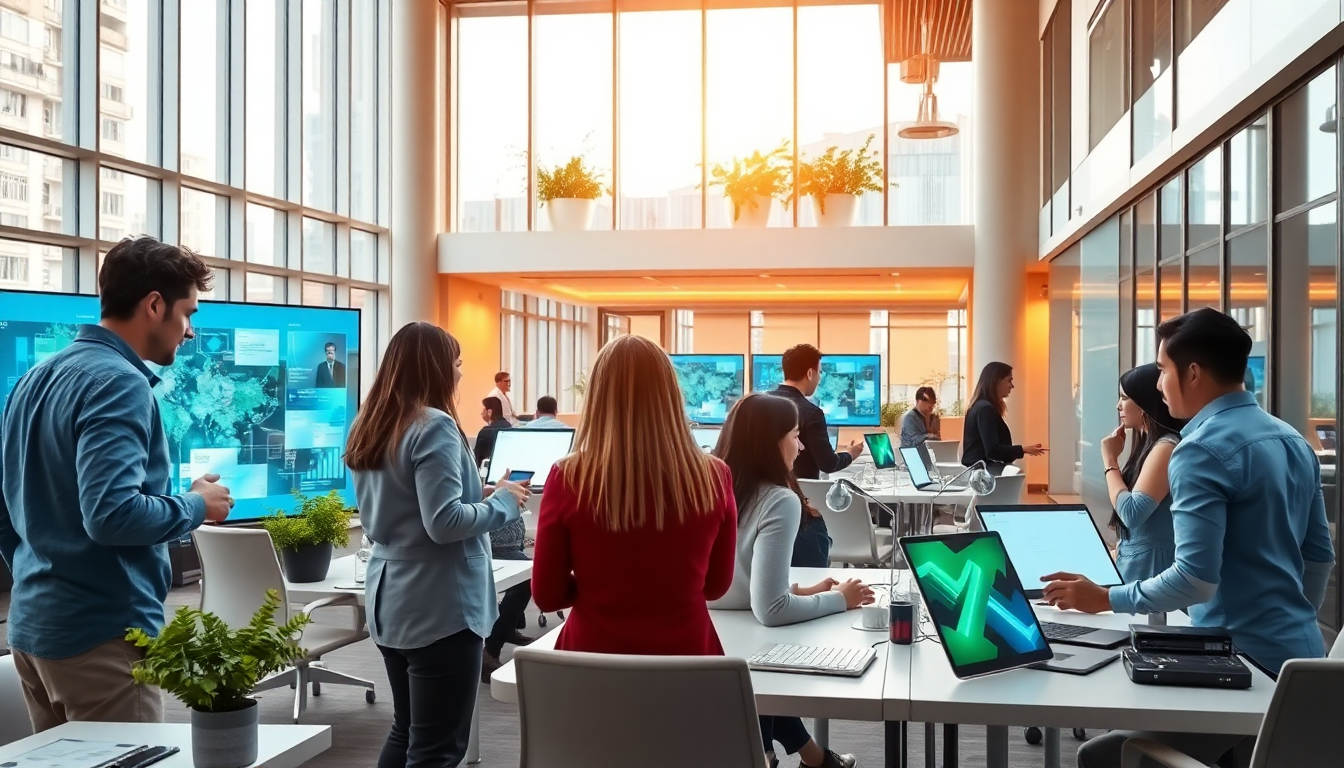 Professional showcase